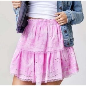 Francesca’s size medium pink mini skirt